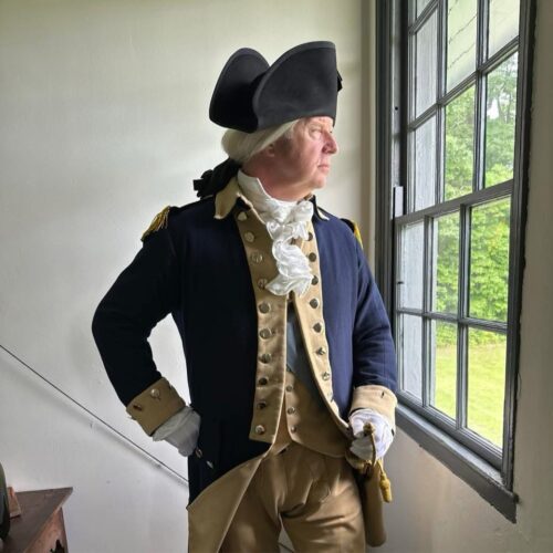 An afternoon with George Washington